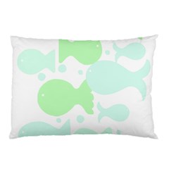 Fish T- Shirt Fun Fishes T- Shirt Pillow Case