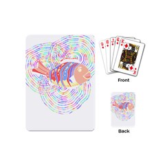 Fishing Gift T- Shirtfish T- Shirt (2) Playing Cards Single Design (mini) by EnriqueJohnson