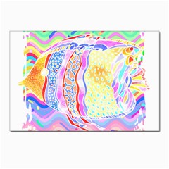 Fishing Gift T- Shirtfish T- Shirt Postcards 5  X 7  (pkg Of 10) by EnriqueJohnson