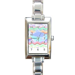 Fishing Is My Life T- Shirtfish T- Shirt (2) Rectangle Italian Charm Watch by EnriqueJohnson