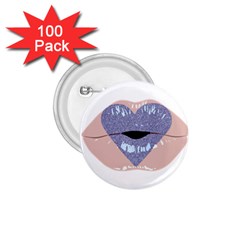 Lips -18 1 75  Buttons (100 Pack)  by SychEva