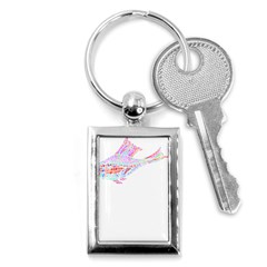 Fishing Is My Life T- Shirtfish T- Shirt Key Chain (rectangle) by EnriqueJohnson