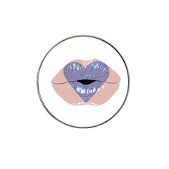 Lips -18 Hat Clip Ball Marker (4 Pack) by SychEva