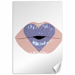 Lips -18 Canvas 12  X 18  by SychEva