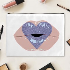 Lips -18 Cosmetic Bag (xl) by SychEva