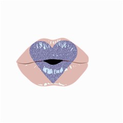 Lips -18 Small Garden Flag (two Sides) by SychEva