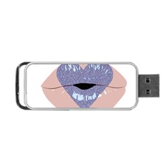 Lips -18 Portable Usb Flash (one Side) by SychEva