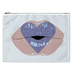 Lips -18 Cosmetic Bag (xxl) by SychEva