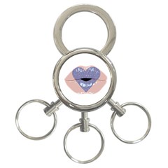 Lips -18 3-ring Key Chain by SychEva