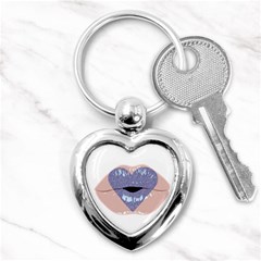 Lips -18 Key Chain (heart) by SychEva