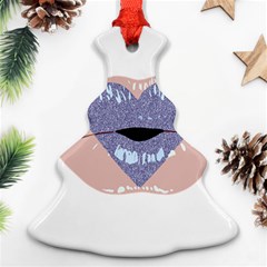 Lips -18 Ornament (christmas Tree) 