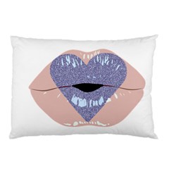 Lips -18 Pillow Case (two Sides) by SychEva