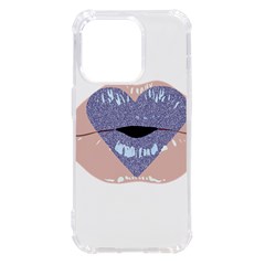 Lips -18 Iphone 14 Pro Tpu Uv Print Case by SychEva