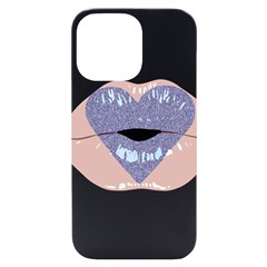 Lips -18 Iphone 14 Pro Max Black Uv Print Case by SychEva