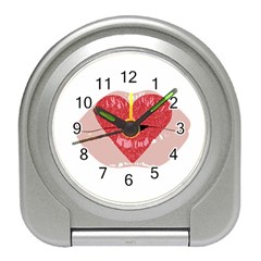 Lips -16 Travel Alarm Clock by SychEva