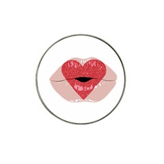 Lips -16 Hat Clip Ball Marker by SychEva