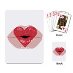 Lips -16 Playing Cards Single Design (Rectangle) Back