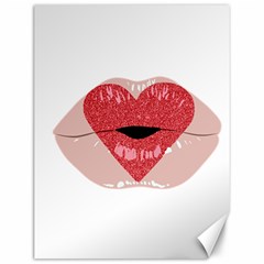 Lips -16 Canvas 12  X 16  by SychEva