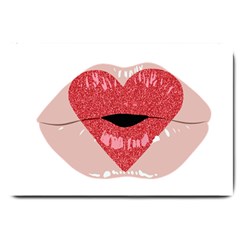 Lips -16 Large Doormat by SychEva