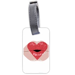 Lips -16 Luggage Tag (two Sides) by SychEva