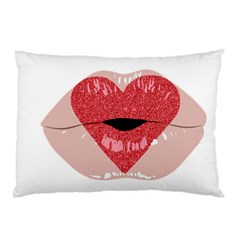 Lips -16 Pillow Case (two Sides) by SychEva