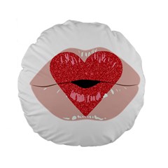 Lips -16 Standard 15  Premium Round Cushions