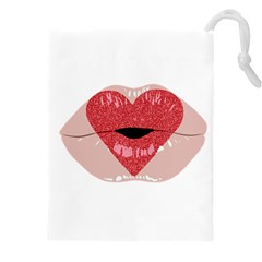 Lips -16 Drawstring Pouch (5xl) by SychEva