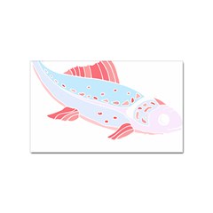 Fishing Lover T- Shirtfish T- Shirt (2) Sticker (rectangular) by EnriqueJohnson