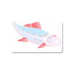 Fishing Lover T- Shirtfish T- Shirt (2) Magnet (name Card) by EnriqueJohnson