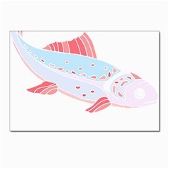 Fishing Lover T- Shirtfish T- Shirt (2) Postcard 4 x 6  (pkg Of 10) by EnriqueJohnson