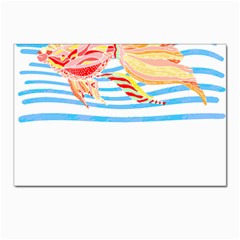 Fishing Lover T- Shirtfish T- Shirt (3) Postcards 5  X 7  (pkg Of 10) by EnriqueJohnson