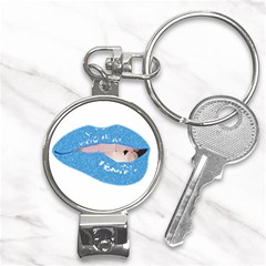 Lips -21 Nail Clippers Key Chain by SychEva