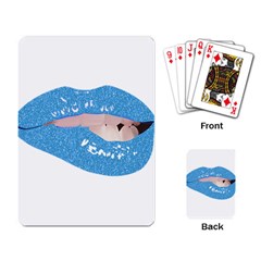 Lips -21 Playing Cards Single Design (rectangle)