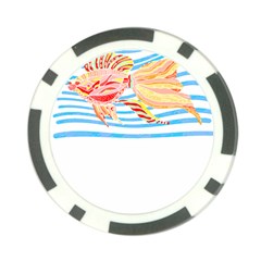 Fishing Lover T- Shirtfish T- Shirt (3) Poker Chip Card Guard (10 Pack) by EnriqueJohnson