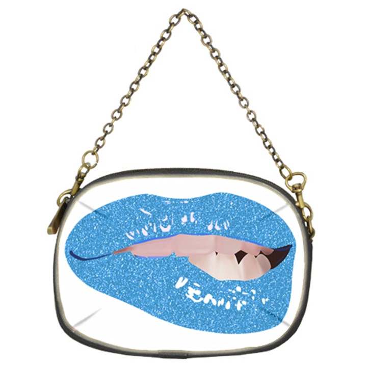 Lips -21 Chain Purse (Two Sides)