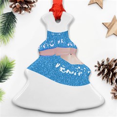 Lips -21 Christmas Tree Ornament (two Sides)