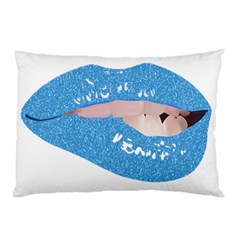 Lips -21 Pillow Case (two Sides) by SychEva