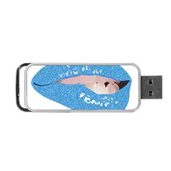 Lips -21 Portable Usb Flash (two Sides) by SychEva