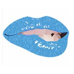 Lips -21 Two Sides Premium Plush Fleece Blanket (Small) 50 x40  Blanket Front