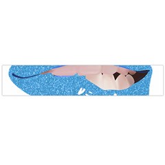 Lips -21 Large Premium Plush Fleece Scarf 