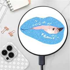 Lips -21 Wireless Fast Charger(black) by SychEva