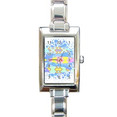 Fishing Lover T- Shirtfish T- Shirt (4) Rectangle Italian Charm Watch by EnriqueJohnson