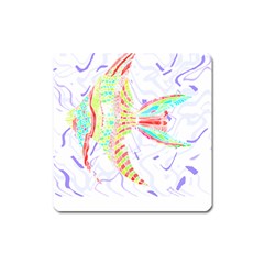 Fishing Lover T- Shirtfish T- Shirt (5) Square Magnet