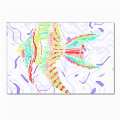 Fishing Lover T- Shirtfish T- Shirt (5) Postcard 4 x 6  (Pkg of 10)