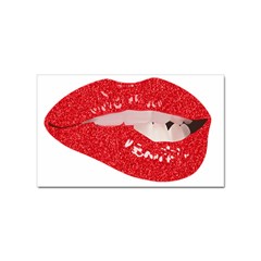 Lips -25 Sticker (rectangular) by SychEva