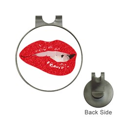 Lips -25 Hat Clips With Golf Markers by SychEva