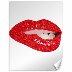 Lips -25 Canvas 12  X 16  by SychEva