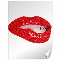 Lips -25 Canvas 36  X 48  by SychEva