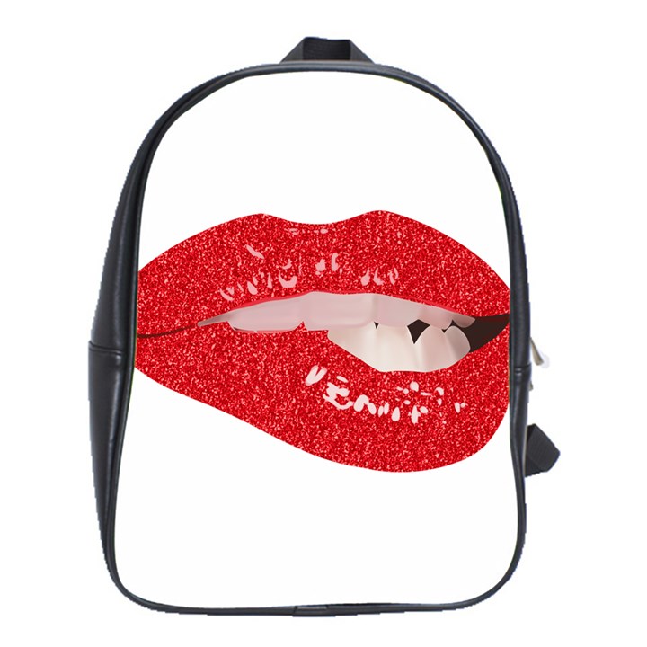 Lips -25 School Bag (Large)