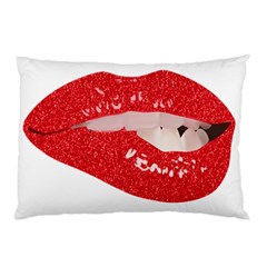 Lips -25 Pillow Case (two Sides) by SychEva